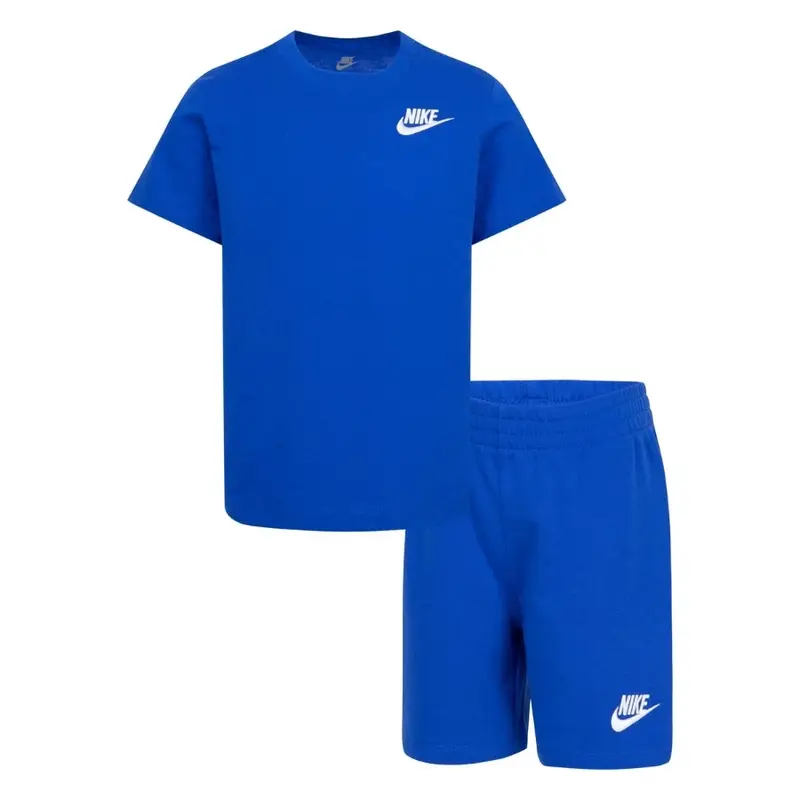 Set di T-shirt e Shorts da bambino Nike Club LBR