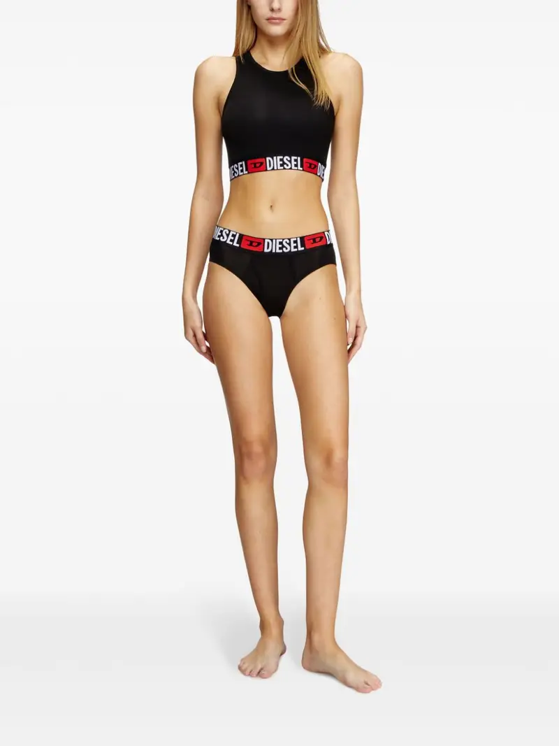 Set di tre slip con maxi logo in vita miniatura 3