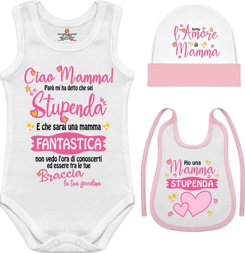 BRAND - Set Neonato 6 Mesi Femmina