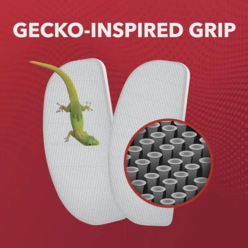 Setex Gecko Grip Naselli Antiscivolo per Occhiali (5 paia trasparenti) - Prodotti negli Stati Uniti - fibre microstrutturate - presa ultra forte e adesivo ultra morbido - 1 x 7 x 16 mm miniatura 2