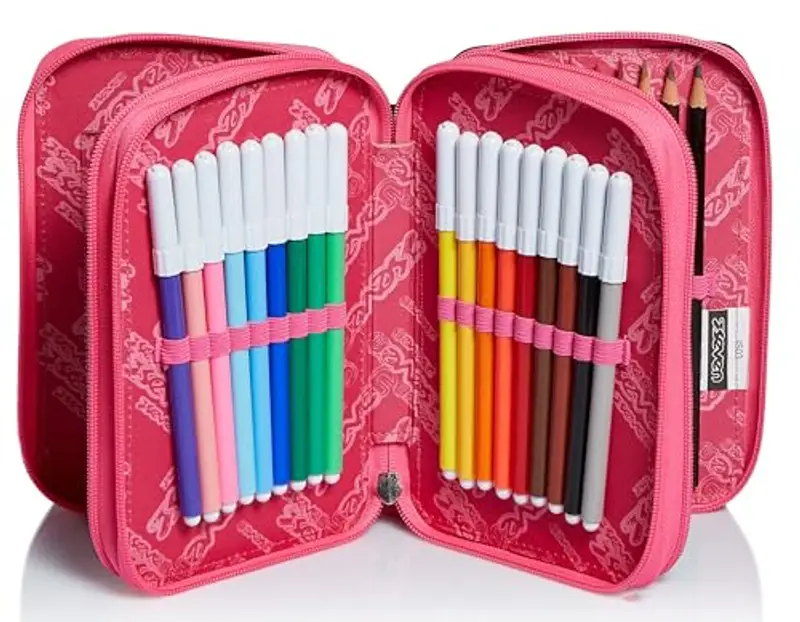 Seven Zaino scuola Ragazza Nero 816937 miniatura 2