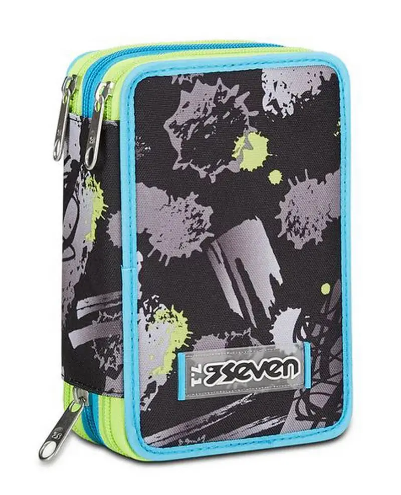 Astuccio scuola Seven 3 zip Feeling Me