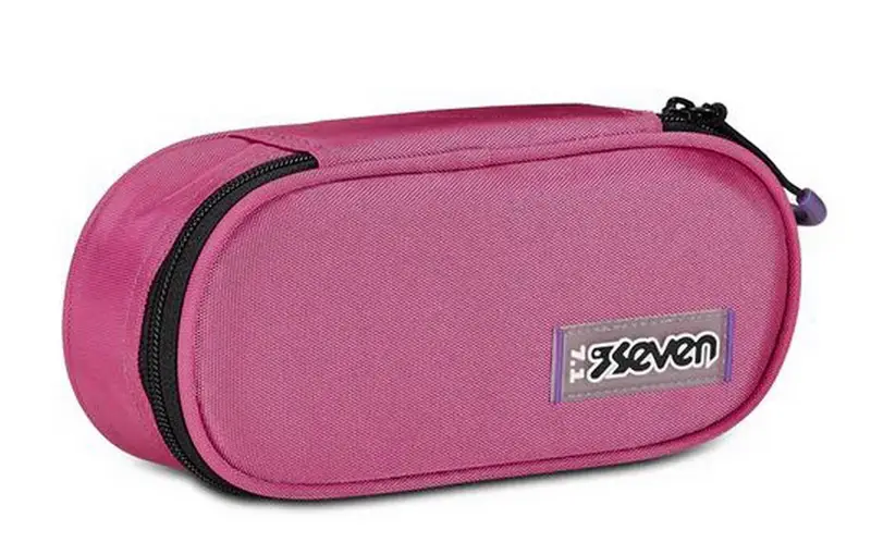 Astuccio scuola Seven Round Plus Freethink Raspberry Rose
