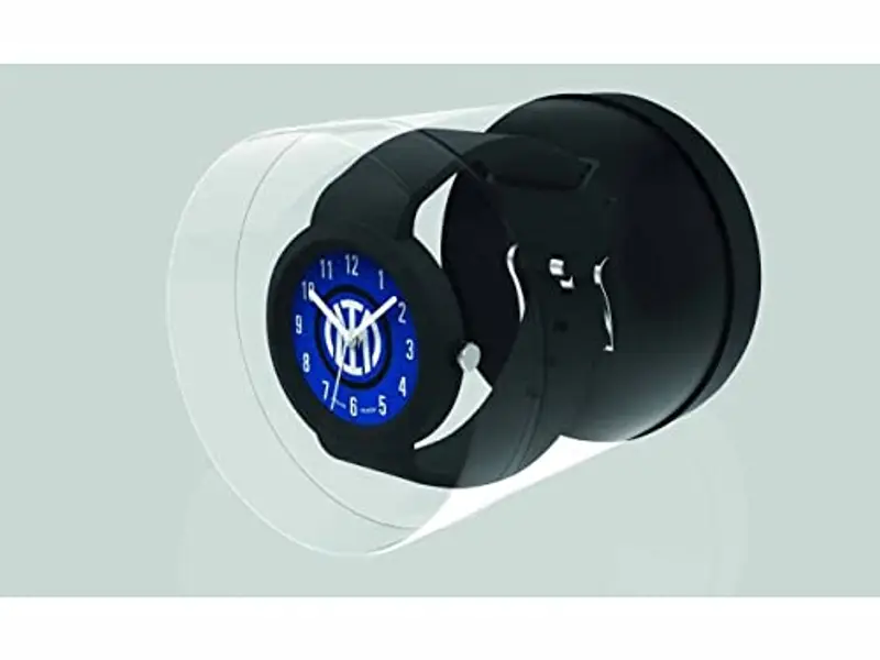 Seven Orologio FC INTER Calcio - Orologio da Polso Analogico al Quarzo - Nero e Blu, in Confezione Regalo - Cinturino in Silicone miniatura 2