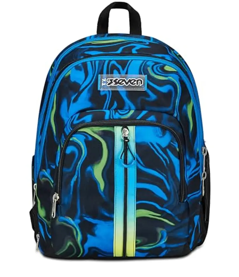 Seven Zaino scuola Ragazzo Nero 1205031