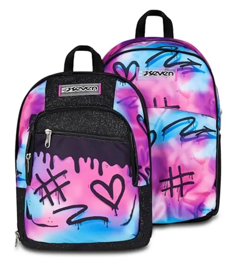 Seven Zaino scuola Ragazza Azzurro 1281232 miniatura 2