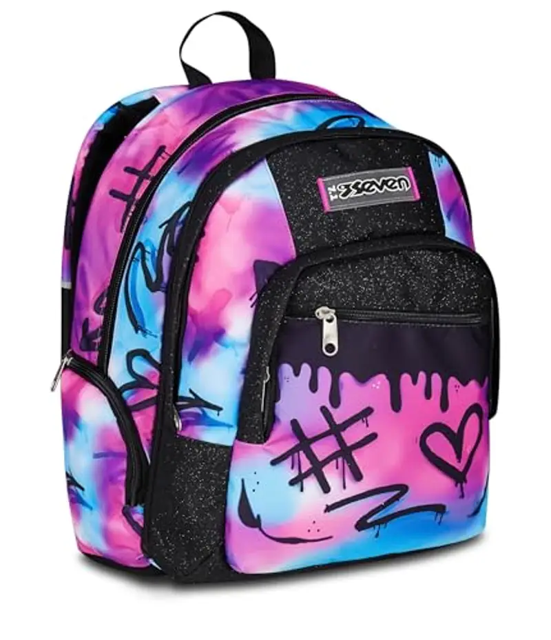 Seven Zaino scuola Ragazza Azzurro 1281232 miniatura 3