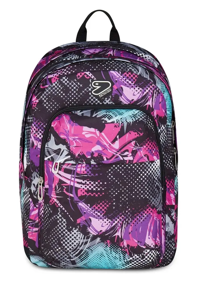 Zaino Seven The Double Pro XXL Detach Reversibile Gray Shadow Magic Violet