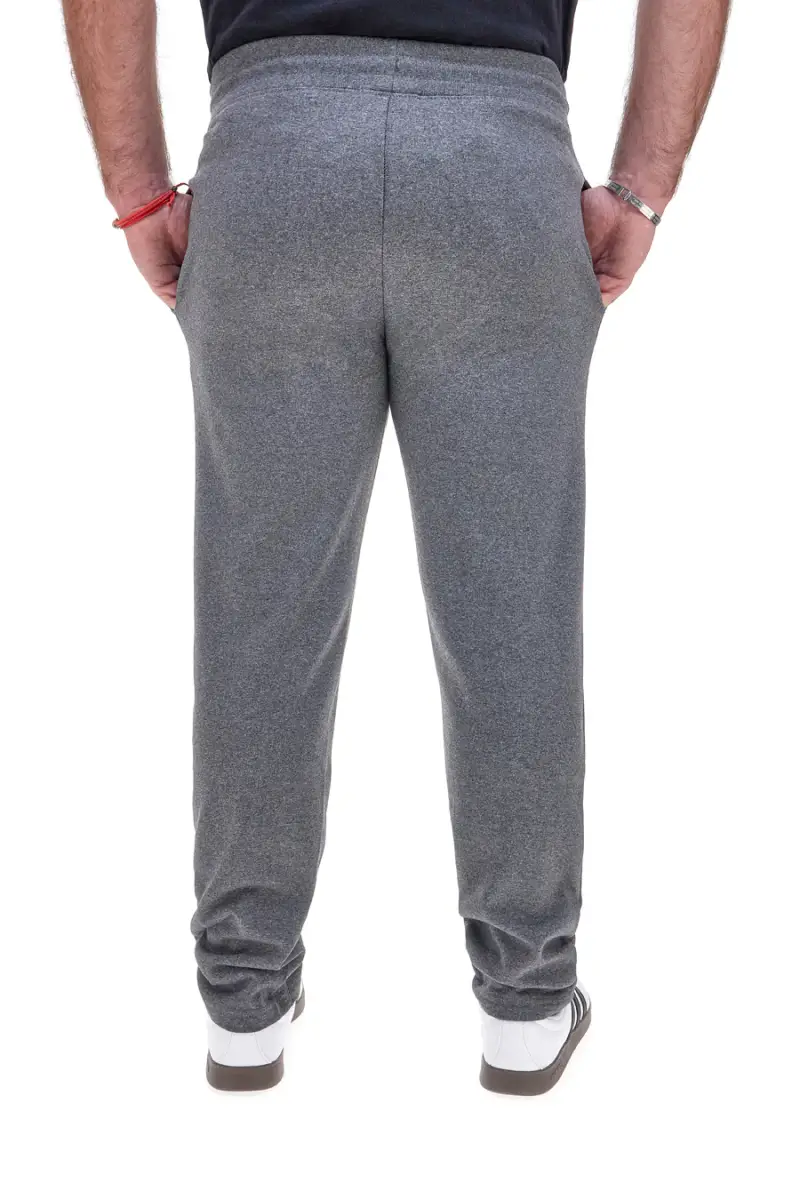 Pantaloni jogger grigi in cotone Sevenoaks NBY820 [GRIGIO] miniatura 3