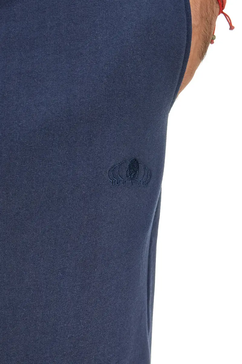 Pantaloni tuta jogger blu in cotone Sevenoaks NBY820 [BLUE] miniatura 4