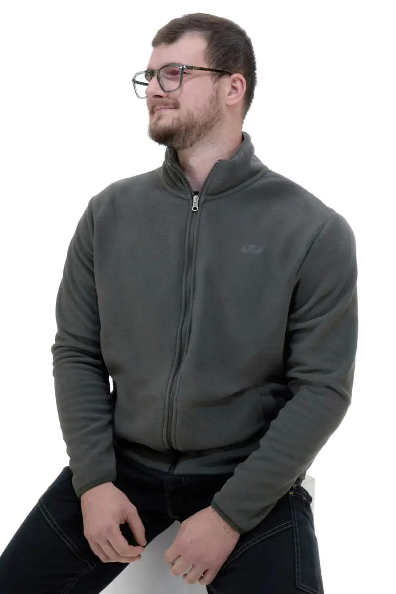 Pile verde con zip intera caldo Sevenoaks NBY389 [VERDE]