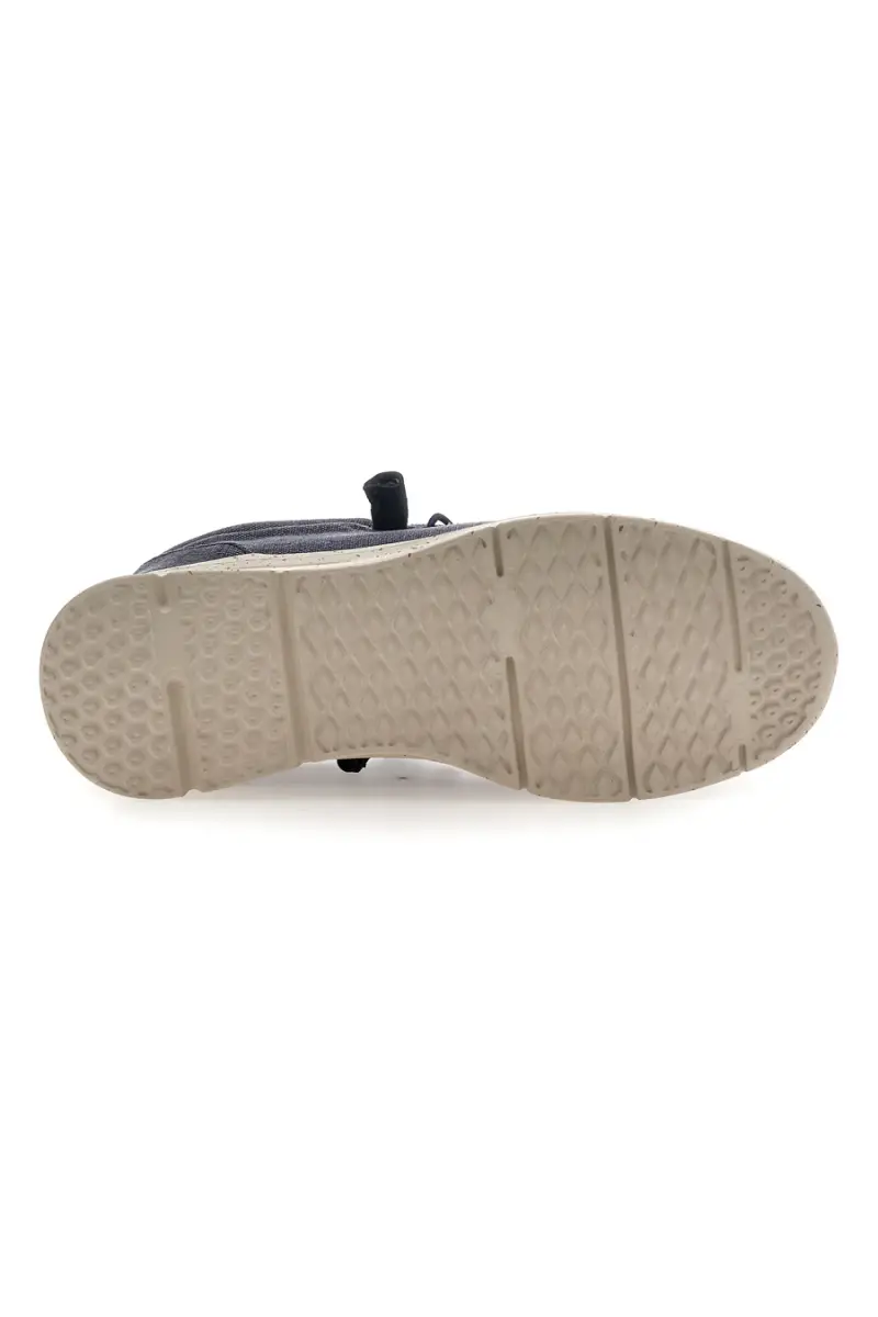 Scarpe da uomo casual blu in tessuto Sevenoaks PK1147L [NAVY] miniatura 5