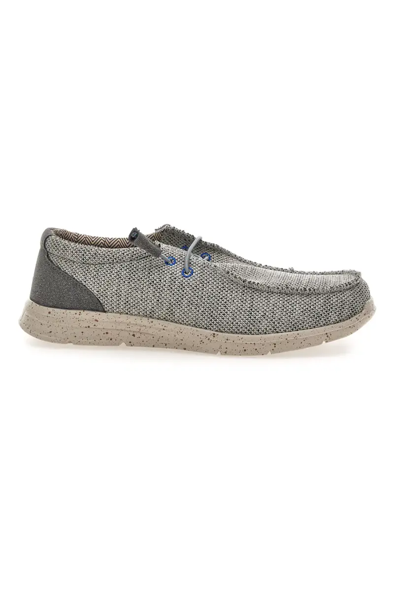 Scarpe da uomo casual grigio in tessuto Sevenoaks PK1118G [GRIGIO]