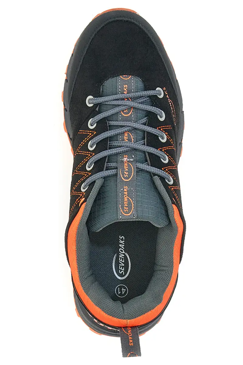 Scarponcino da Trekking Sevenoaks Nero-Arancione [NERO] miniatura 5
