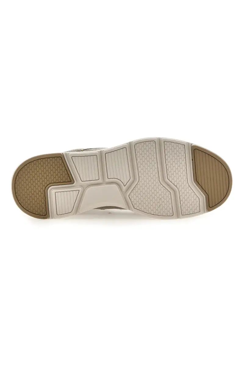 Sneakers da uomo beige in tessuto Sevenoaks YH25096 [BEIGE] miniatura 5