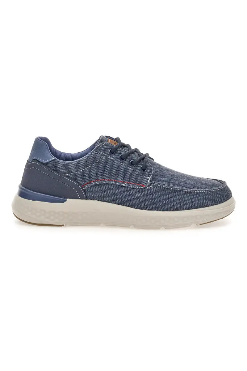 Sneakers da uomo blu in tessuto Sevenoaks YH25096 [NAVY]
