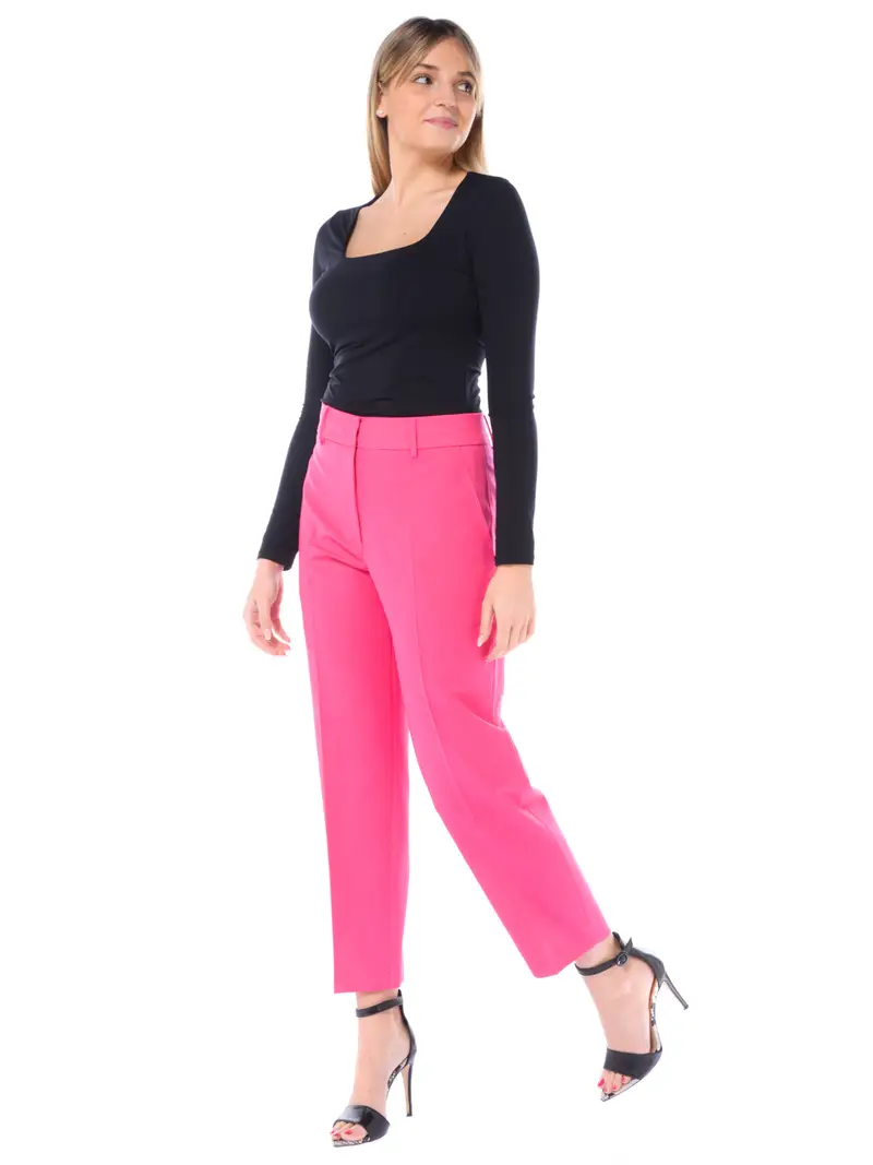 maglia da donna Seventy manica lunga con scollo NERO miniatura 2