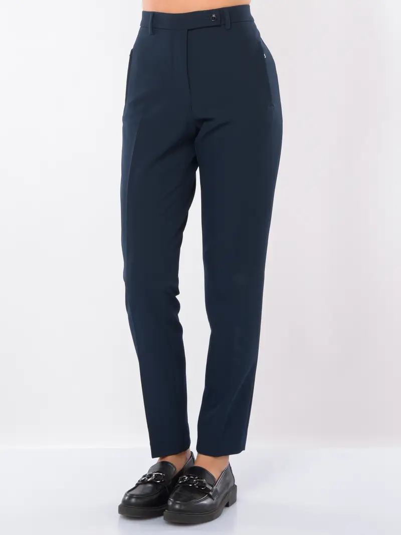 pantalone da donna Seventy chino in crepe Blu