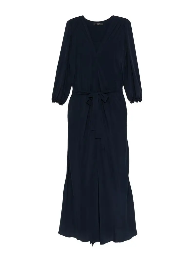 Vestito midi blu navy