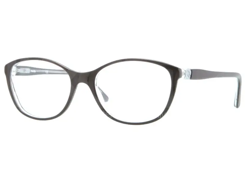 Donna SF1548 C562 Montature da vista Plastica Nero Geometrica