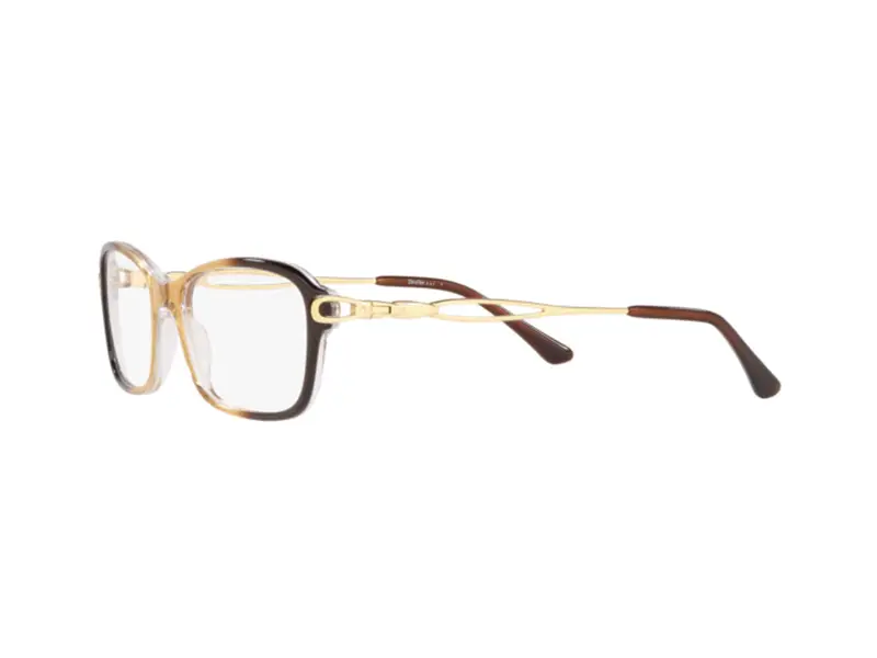 Sferoflex Donna SF1557B C634 Montature da vista Plastica Marrone Squadrata miniatura 2