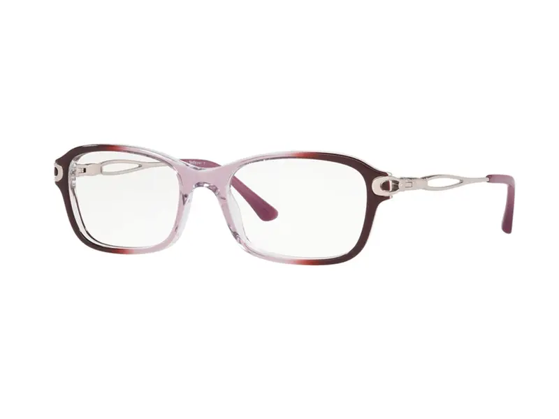 Sferoflex Donna SF1557B C636 Montature da vista Plastica Rosso Squadrata