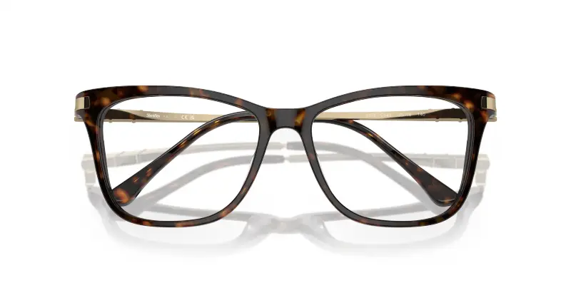 Donna SF1578 C543 Montature da vista Acetato Havana Farfalla miniatura 2