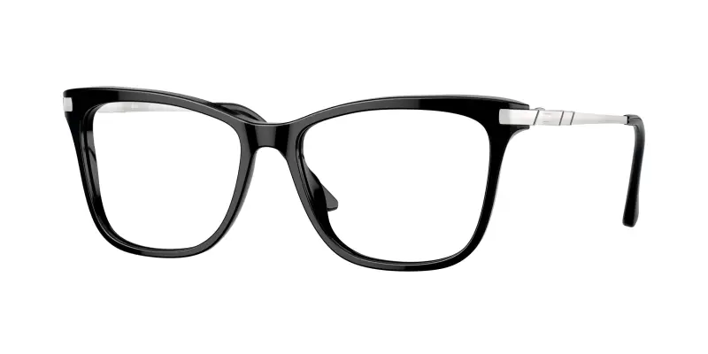 Donna SF1578 C568 Montature da vista Acetato Nero Farfalla
