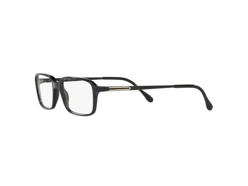 Sferoflex Uomo SF1144 C367 Montature da vista Plastica Nero Squadrata miniatura 2