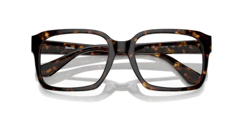 Uomo SF1152 C213 Montature da vista Acetato Havana Squadrata miniatura 2