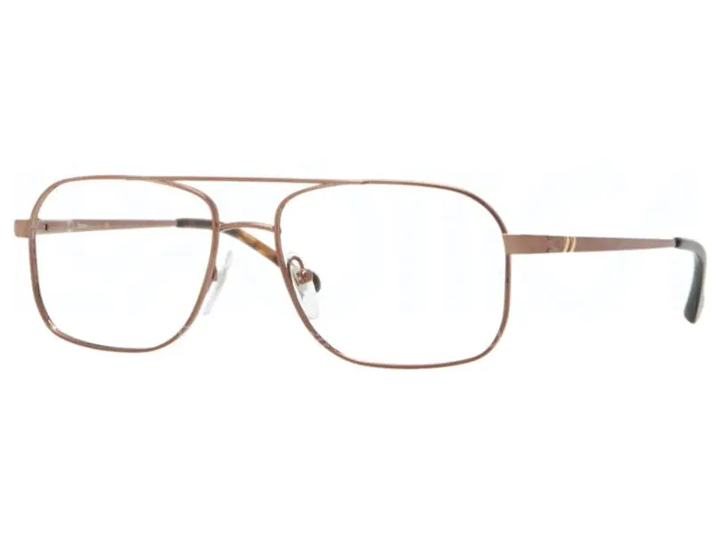 Uomo SF2249 472 Montature da vista Metallo Marrone Squadrata