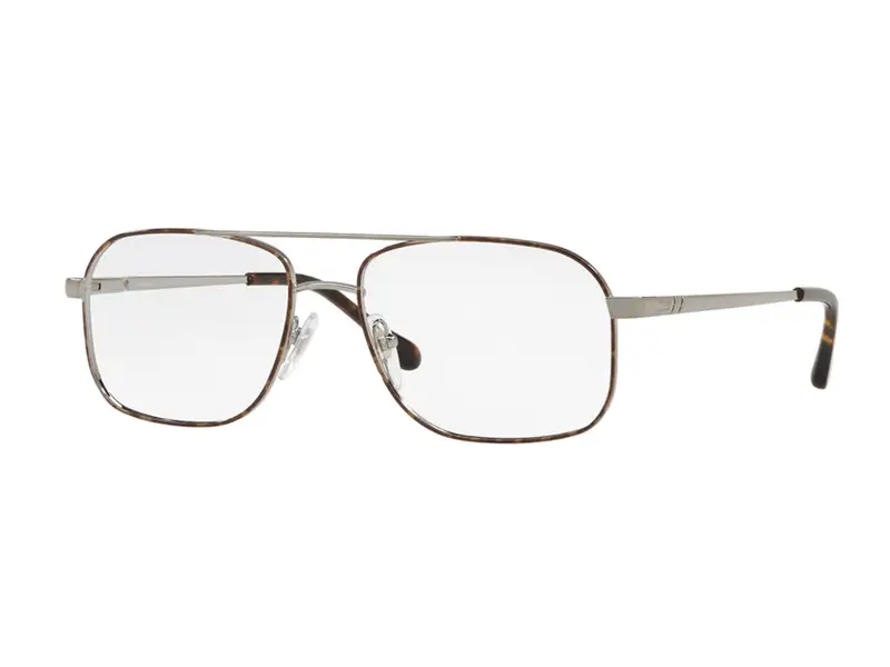 Uomo SF2249 S709 Montature da vista Metallo Havana Squadrata