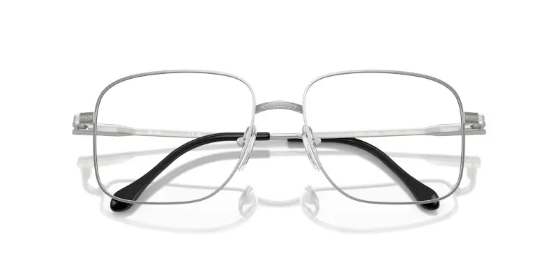 Uomo SF2298 103S Montature da vista Metallo Argento Squadrata miniatura 2