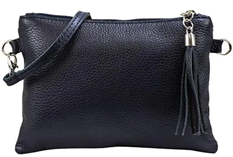 SH Leder Pochette Blu 2005473