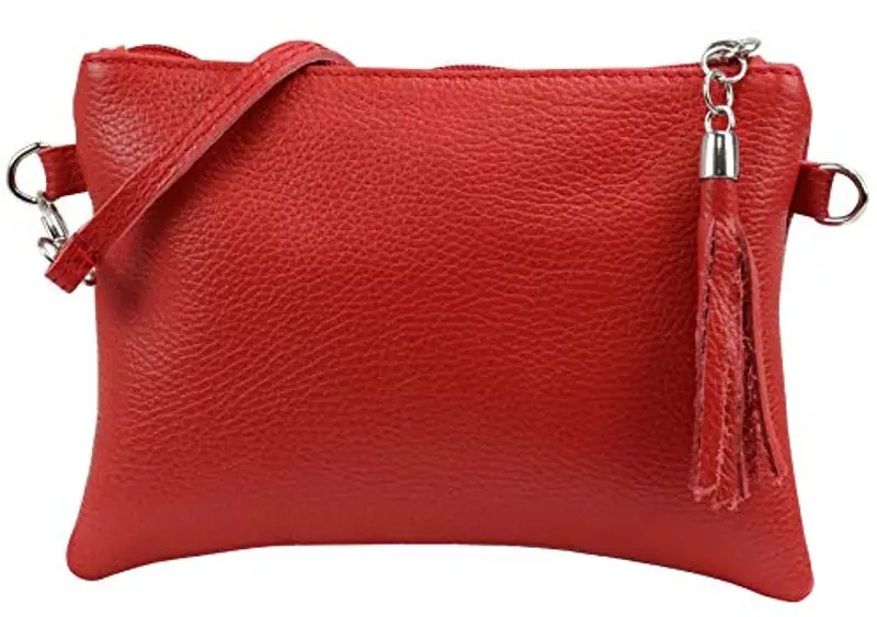 SH Leder Pochette Rosso 2005553