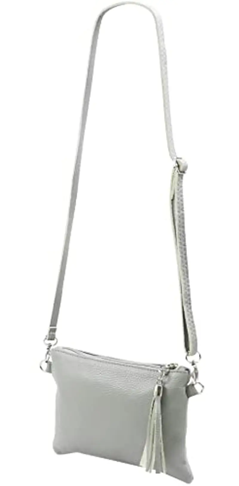 SH Leder Pochette Grigio 2005519 miniatura 3