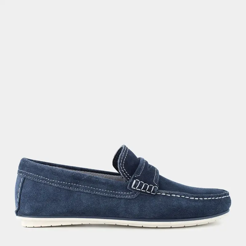 SHACKLETON Mocassini Uomo Blu 2967113