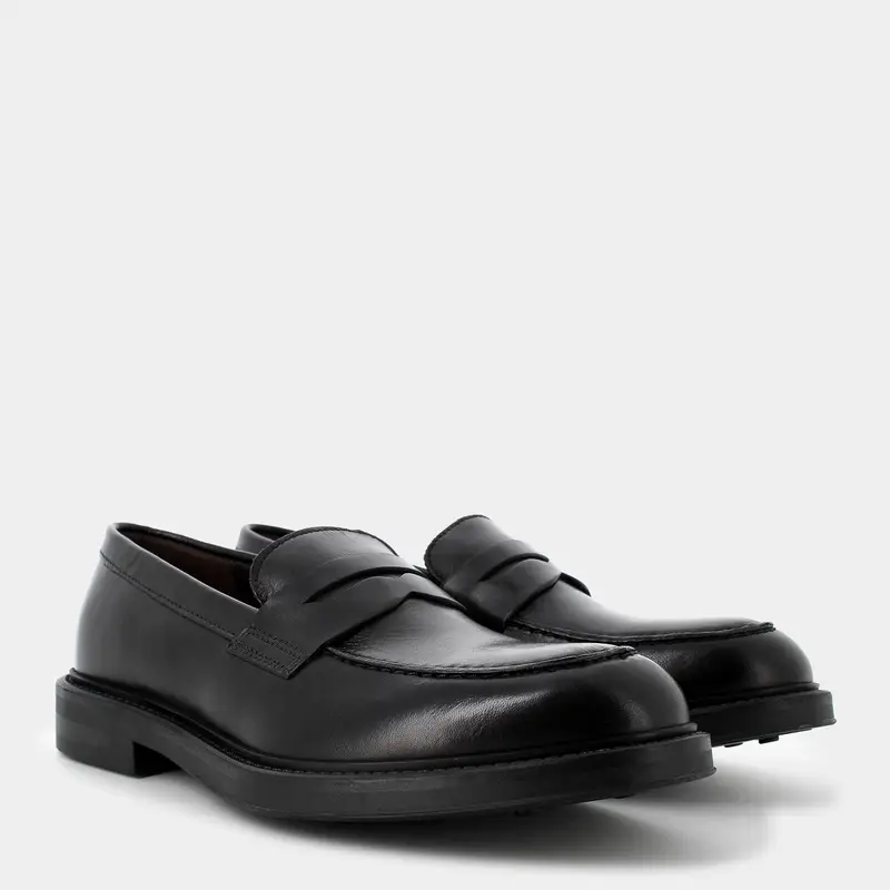 SHACKLETON Mocassini Uomo Nero 2965743 miniatura 2