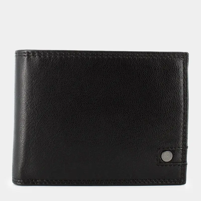 Portafoglio Shackleton da Uomo, nero