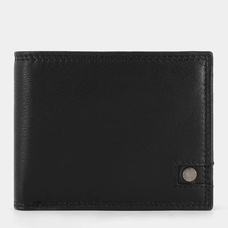 Portafoglio Shackleton da Uomo, nero