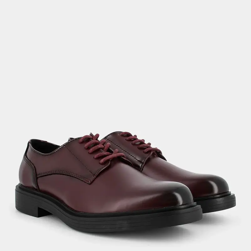 SHACKLETON Scarpe stringate Uomo Bordeaux 4082523 miniatura 2