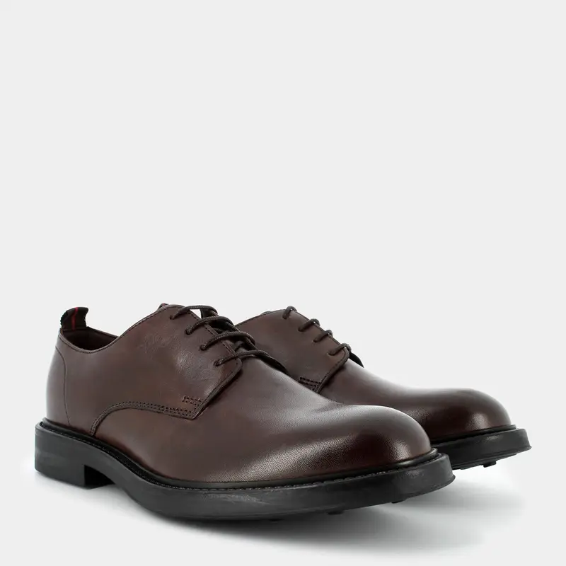 Stringate Shackleton da Uomo, marrone miniatura 2