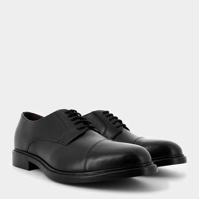 Stringate Shackleton da Uomo, nero miniatura 2