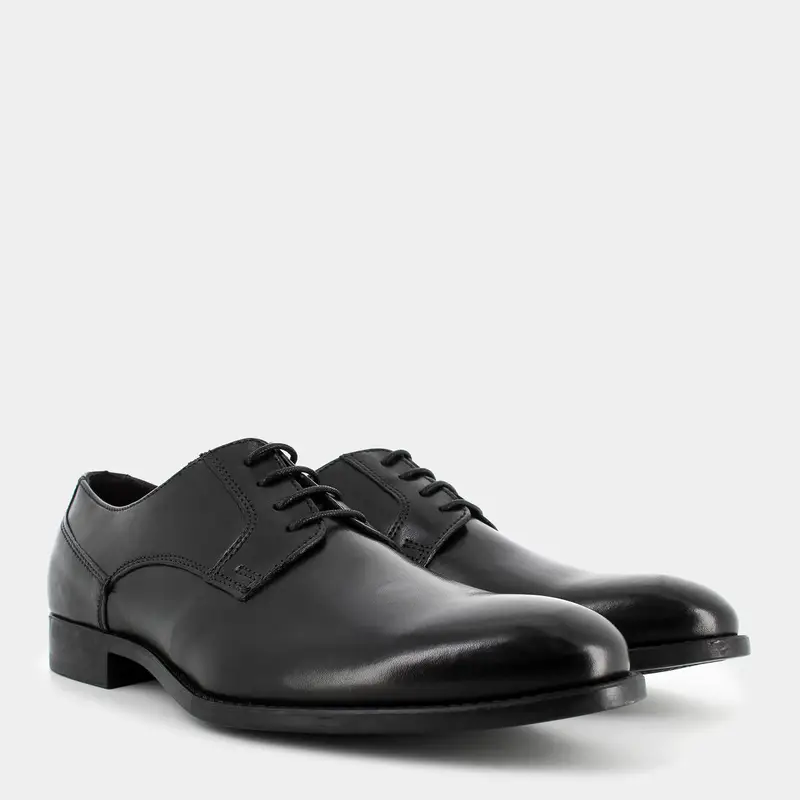 Stringate Shackleton da Uomo, nero miniatura 2