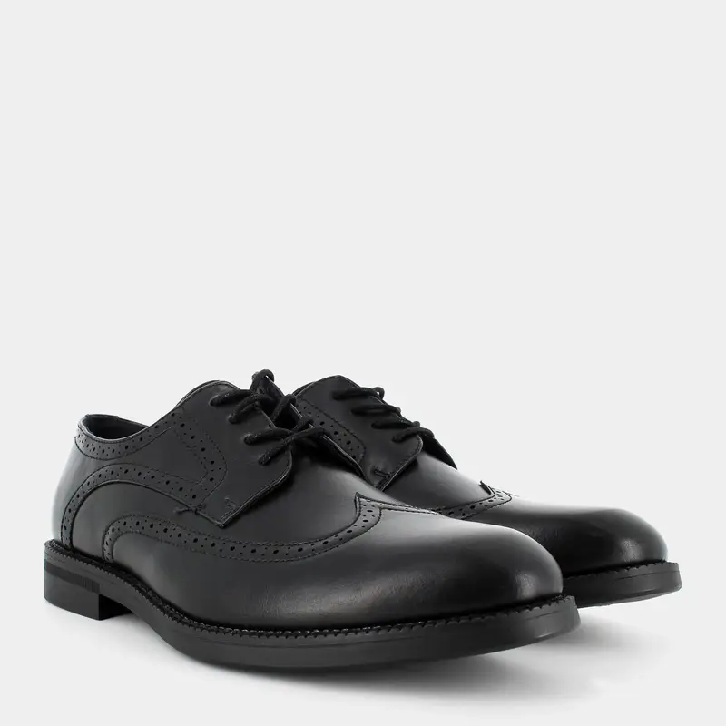 Stringate Shackleton da Uomo, nero miniatura 2