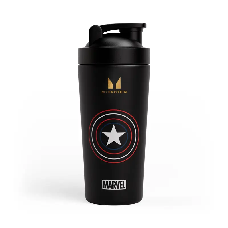 Shaker in metallo Capitan America