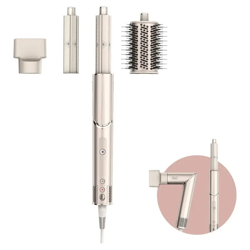 FlexStyle STYLER E ASCIUGACAPELLI SHARK FLEXSTYLE - Champagne - Phon,Piastra capelli,Spazzole per capelli