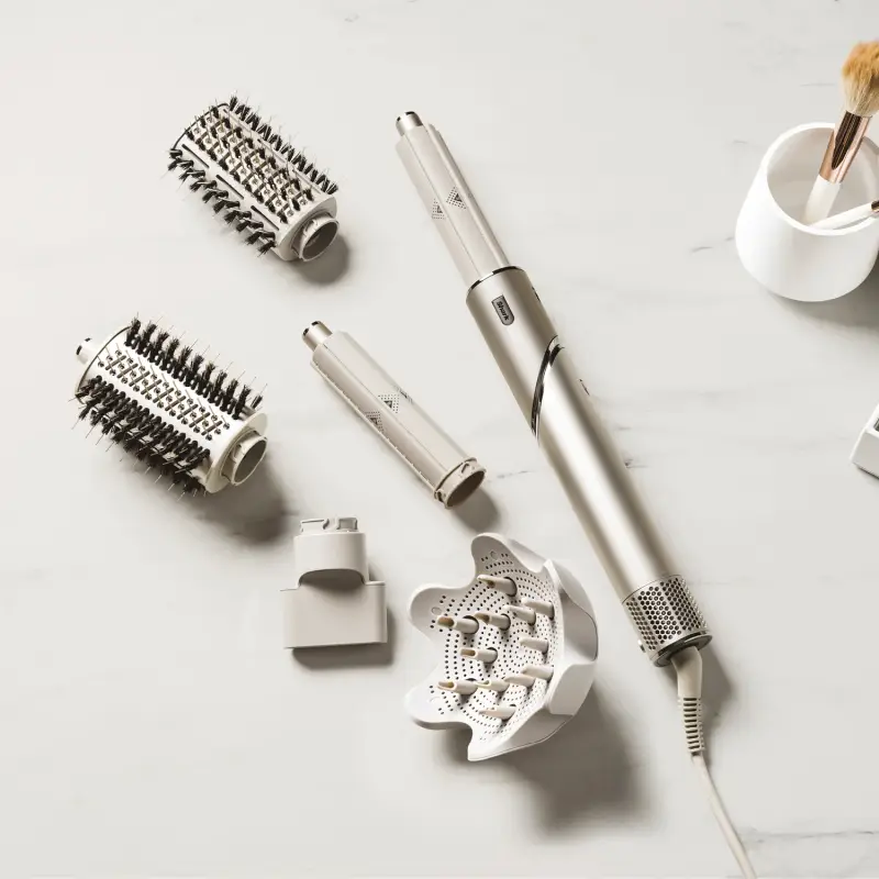 FlexStyle STYLER e ASCIUGACAPELLI SHARK FLEXSTYLE COMPLETE SET - Champagne - Phon, Piastra capelli, Spazzole per capelli miniatura 3