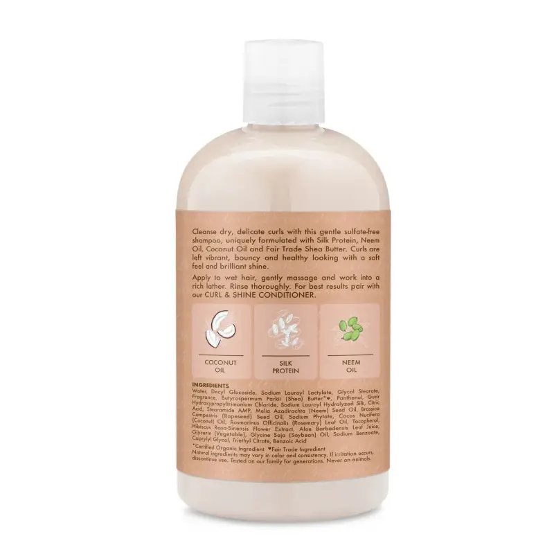 Coconut & Hibiscus Curl & Shine Shampoo - Shampoo capelli ricci, Capelli ricci miniatura 2