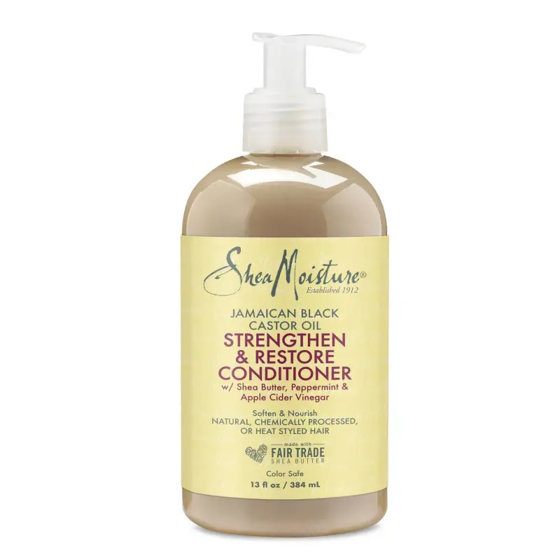 Jamaican Black Castor Oil Strengthen & Restore Conditioner - Capelli fini,Capelli danneggiati